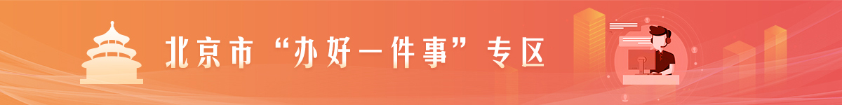 北京市办好一件事专区