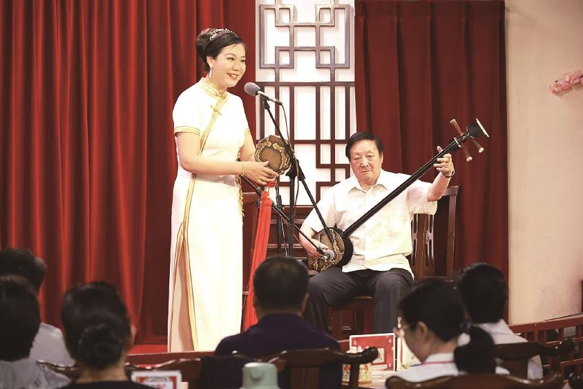 西城曲艺社宣南剧场专场演出弘扬抗战精神