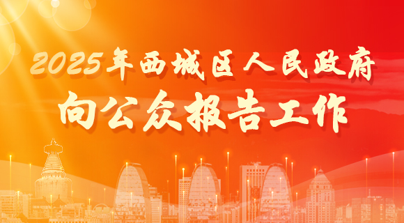 2025年西城区人民政府向公众报告工作